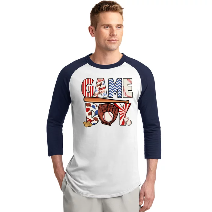 Baseball Game Day Baseball Sleeve Shirt