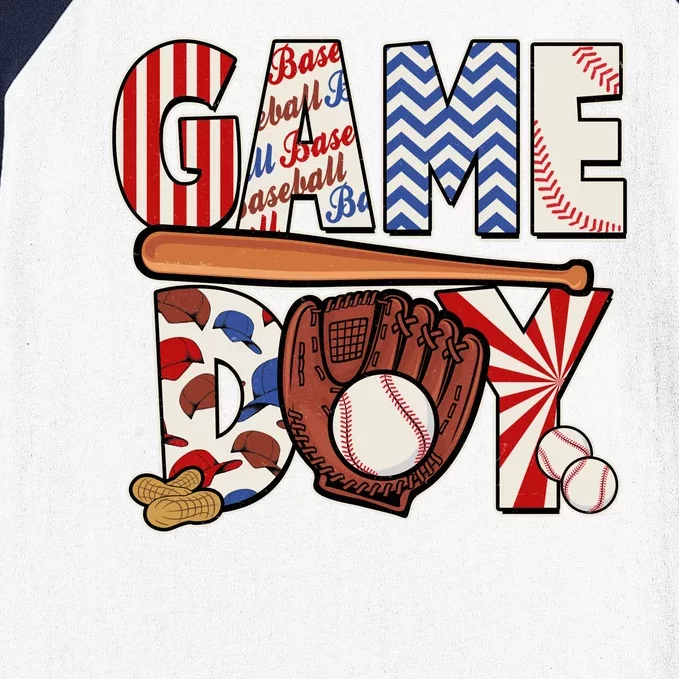 Baseball Game Day Baseball Sleeve Shirt