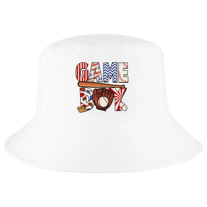 Baseball Game Day Cool Comfort Performance Bucket Hat