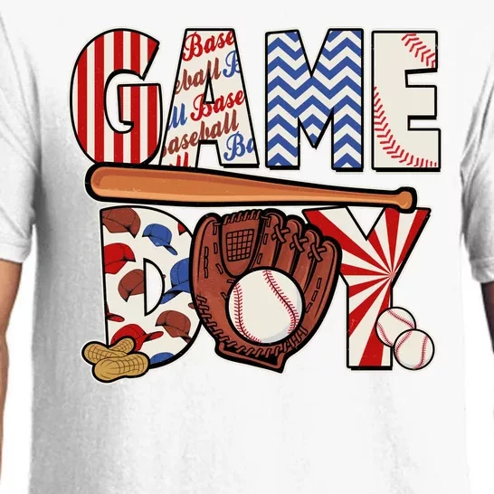 Baseball Game Day Pajama Set