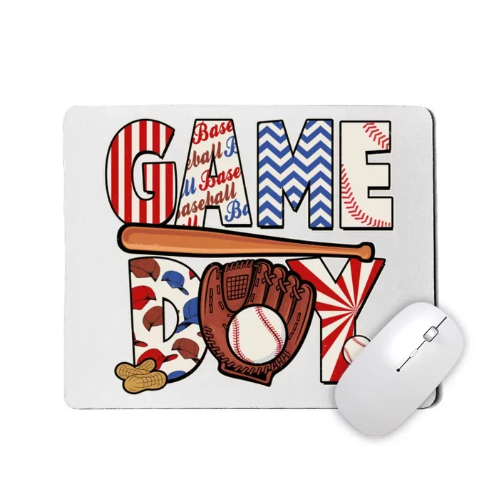 Baseball Game Day Mousepad