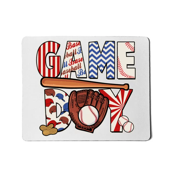 Baseball Game Day Mousepad