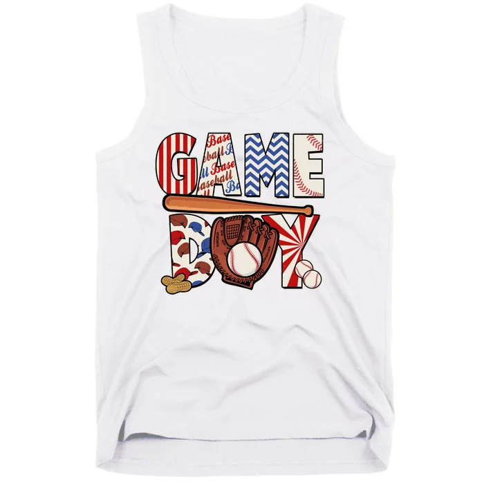 Baseball Game Day Tank Top