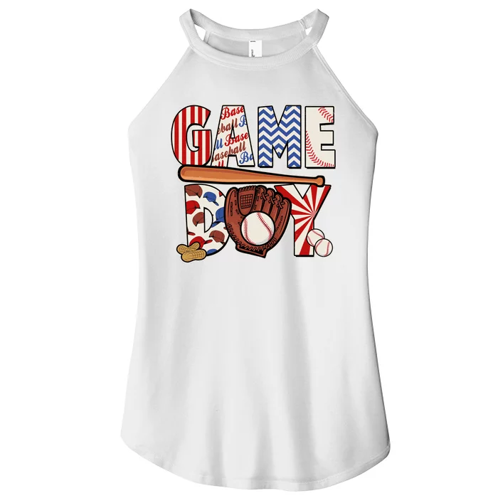 Baseball Game Day Women’s Perfect Tri Rocker Tank