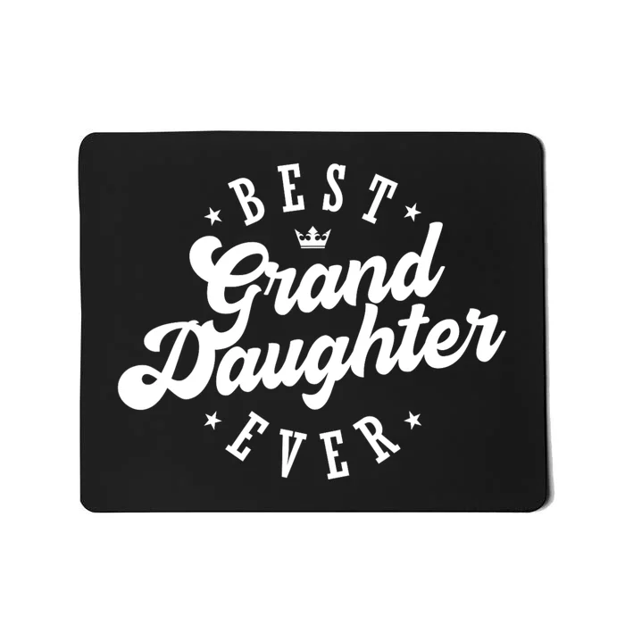 Best Granddaughter Ever Happy Mothers Day Gift Mousepad