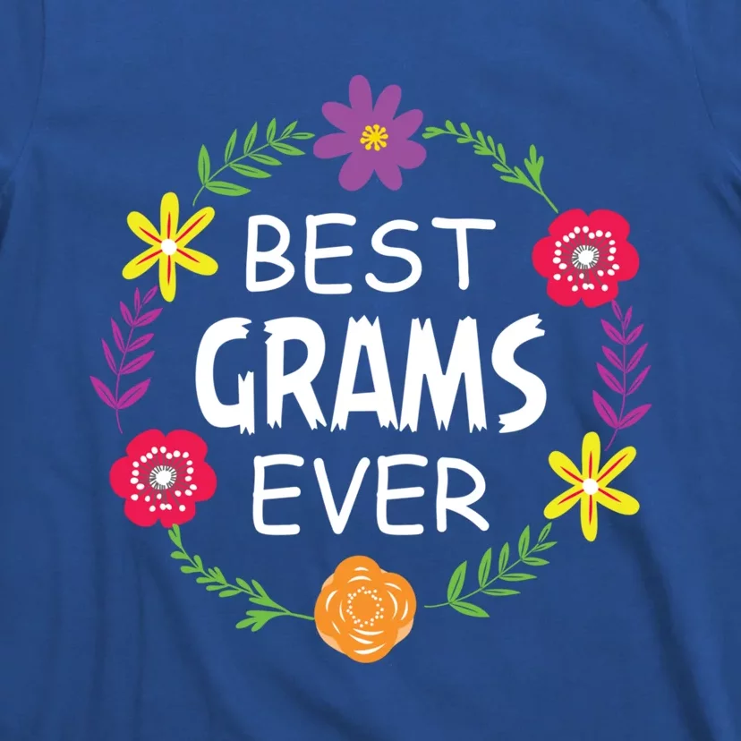 Best Grams Ever Gift For Your Loving Grandmother Mothers Day Gift T-Shirt