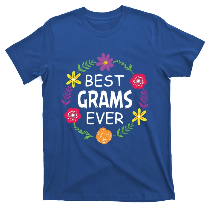 Best Grams Ever Gift For Your Loving Grandmother Mothers Day Gift T-Shirt