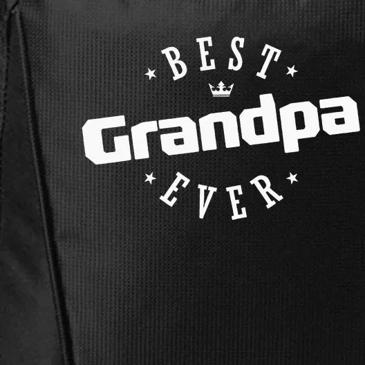 Best Grandpa Ever funny father's day City Backpack