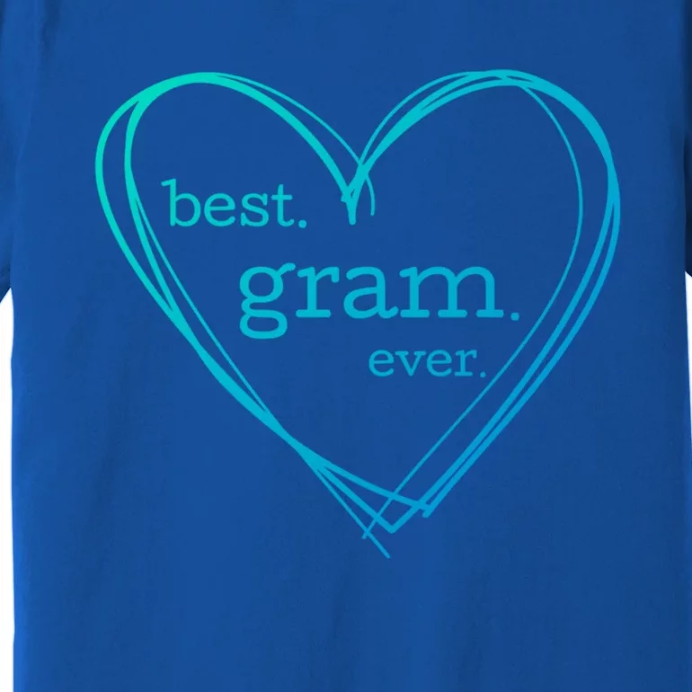 Best Gram Ever Gift (National Grandparents Day) Premium T-Shirt