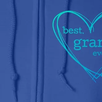 Best Gram Ever Gift (National Grandparents Day) Full Zip Hoodie