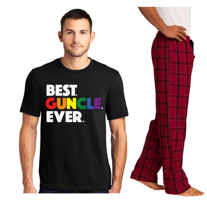 Best Guncle Ever Gift & New Baby Announcement for Gay Uncle Pajama Set