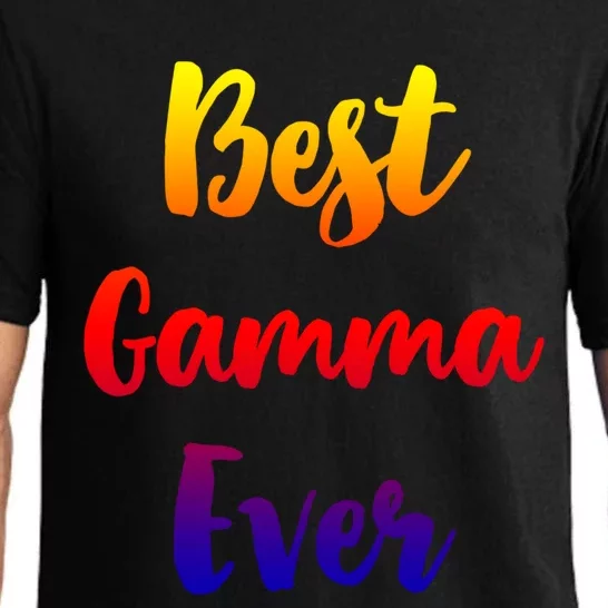 Best Gamma Ever Family Funny Cute Funny Gift Pajama Set