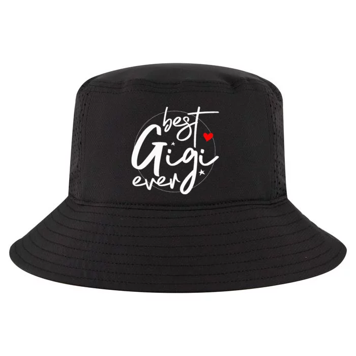 Best Gigi Ever Grandma Gigi Cool Comfort Performance Bucket Hat