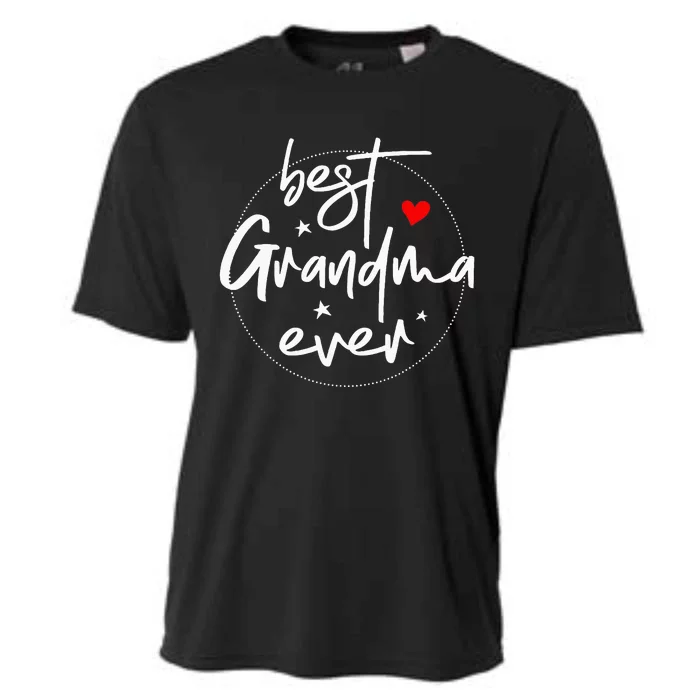 Best Grandma Ever Grandma Cooling Performance Crew T-Shirt