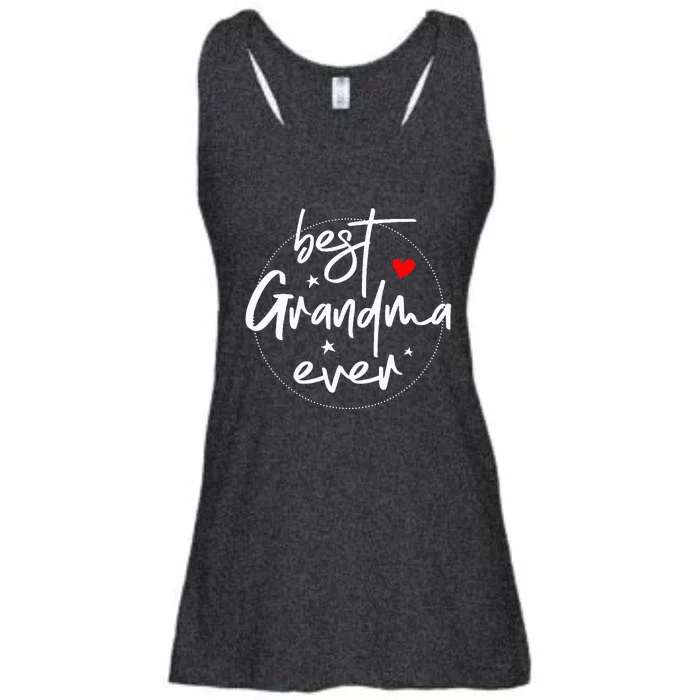 Best Grandma Ever Grandma Ladies Essential Flowy Tank