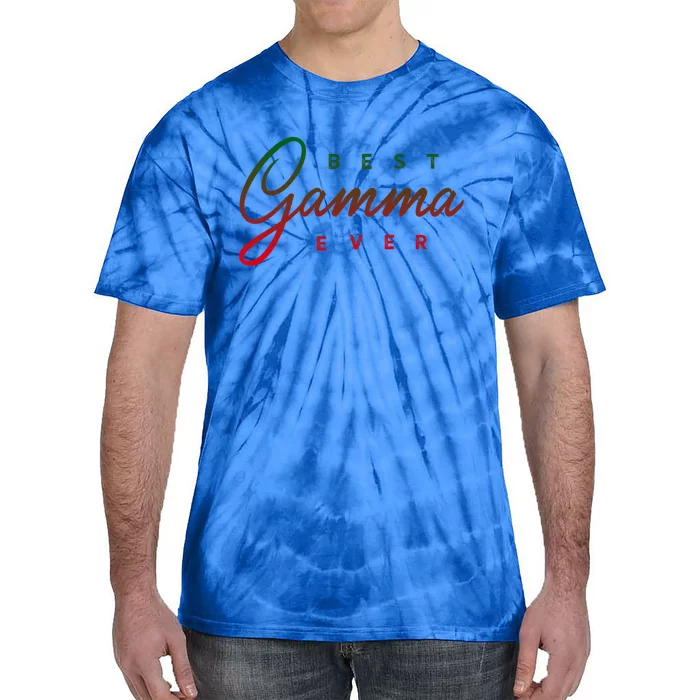 Best Gamma Ever Gift Great Gift Tie-Dye T-Shirt