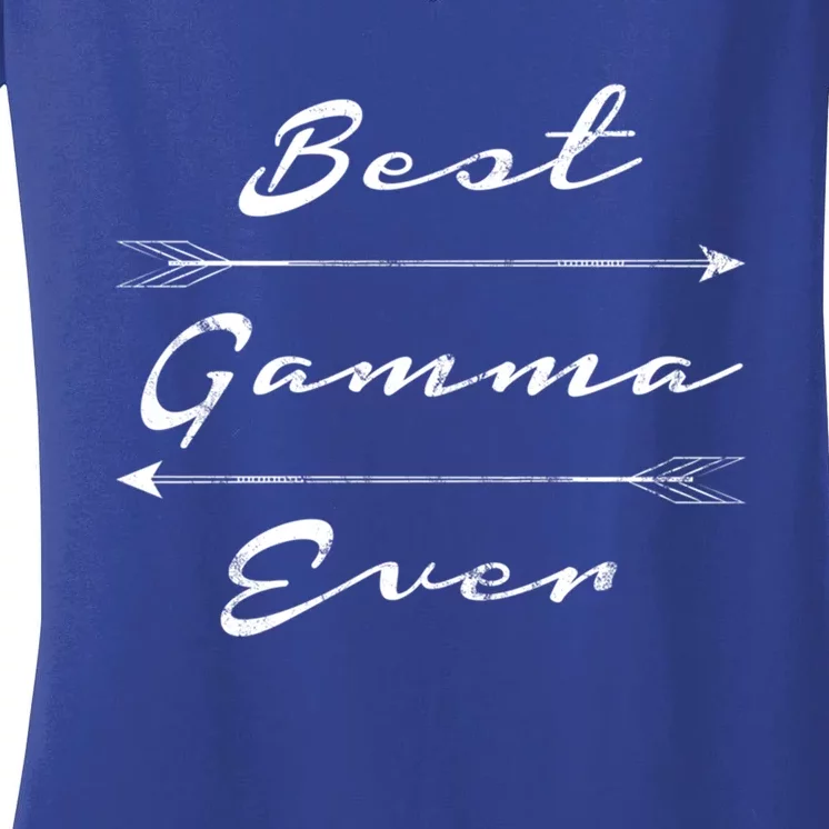 Best Gamma Ever Gift Women's V-Neck T-Shirt