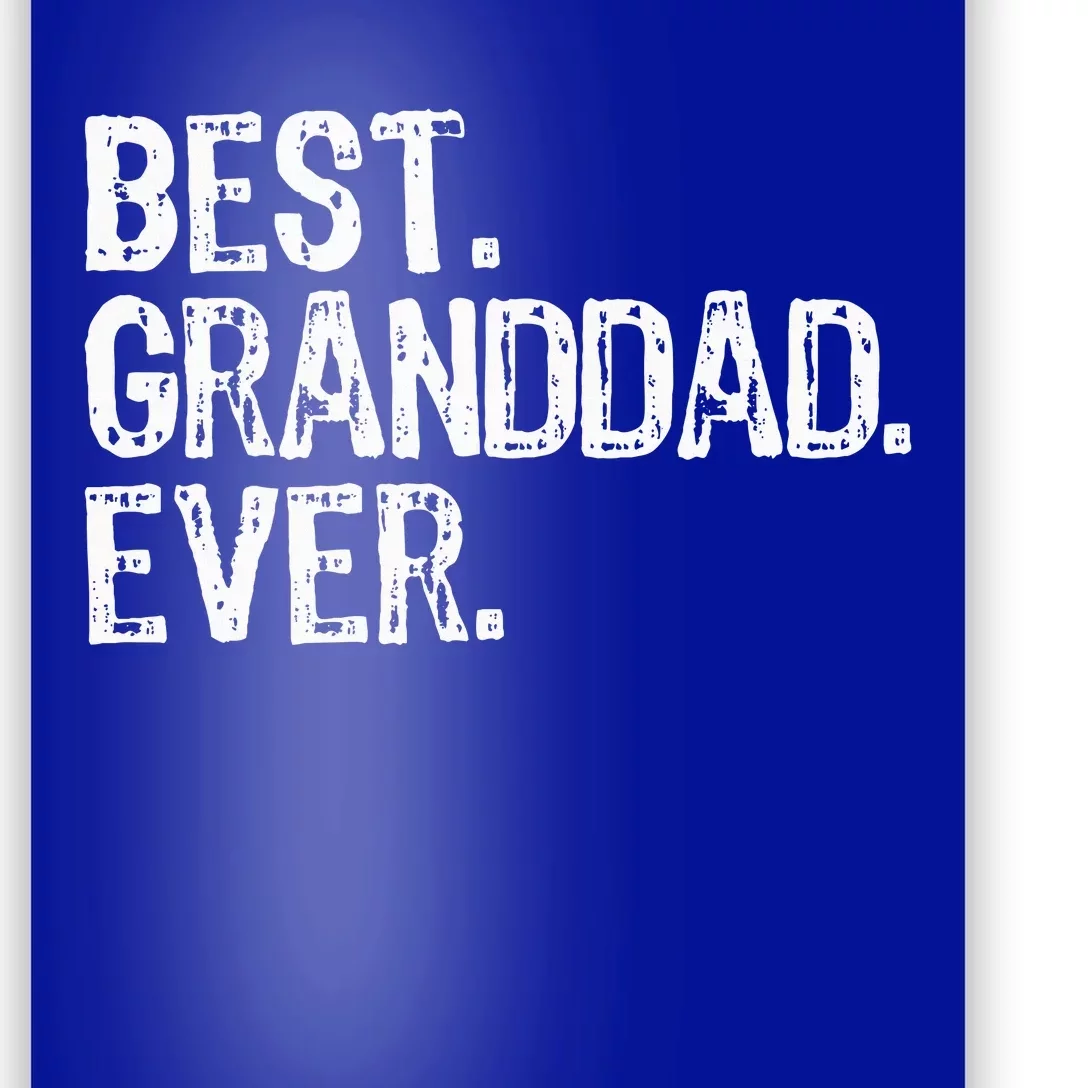 Best Granddad Ever Family Cool Granddad Poster