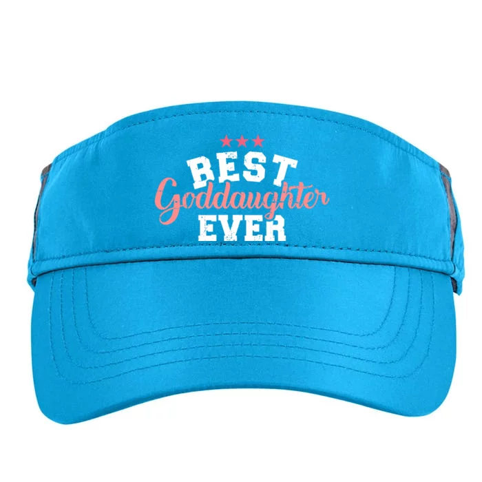 Best Goddaughter Ever Adult Drive Performance Visor