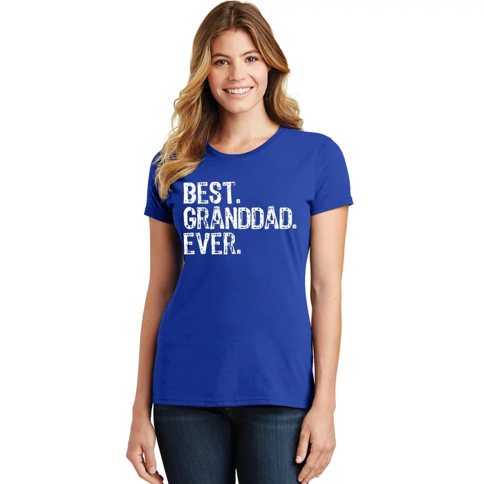 Best Granddad Ever Family Cool Granddad Women's T-Shirt