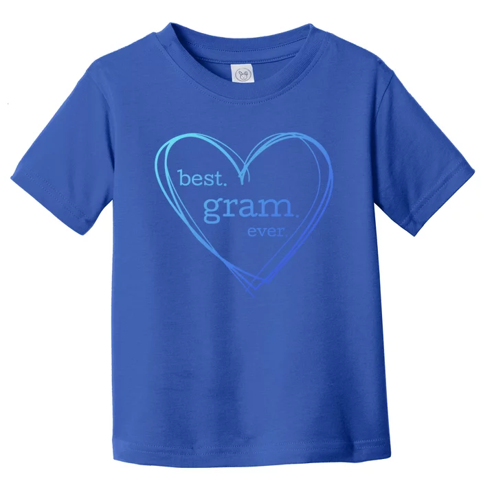 Best Gram Ever Gift (National Grandparents Day) Toddler T-Shirt