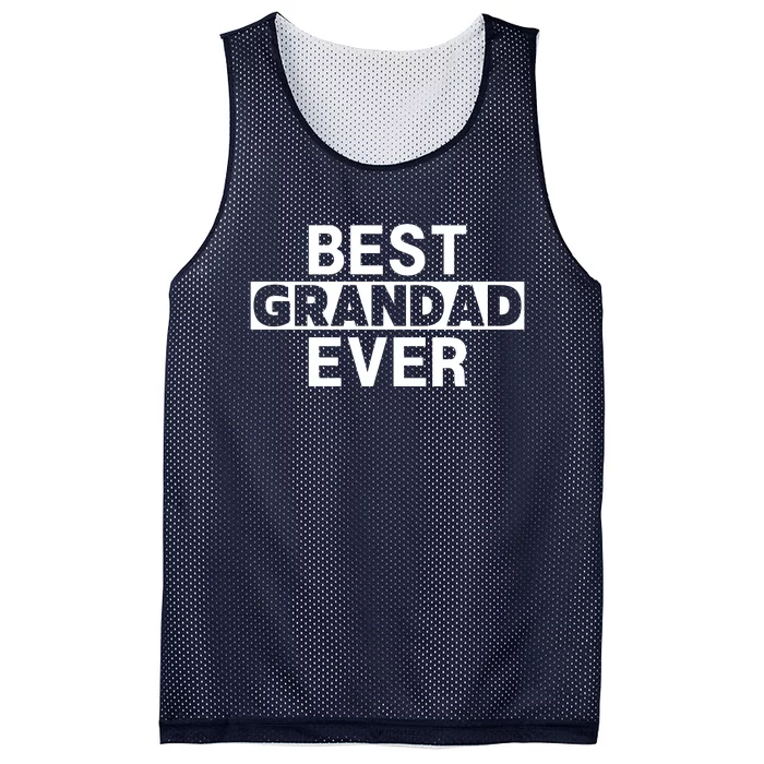 Best Grandad Ever Funny Best Grandad Ever Mesh Reversible Basketball Jersey Tank