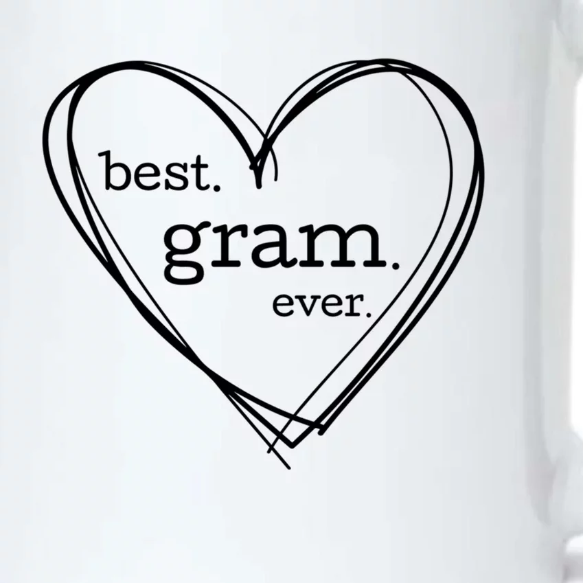 Best Gram Ever Funny Gift (National Grandparents Day) Black Color Changing Mug