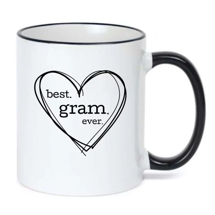 Best Gram Ever Funny Gift (National Grandparents Day) Black Color Changing Mug