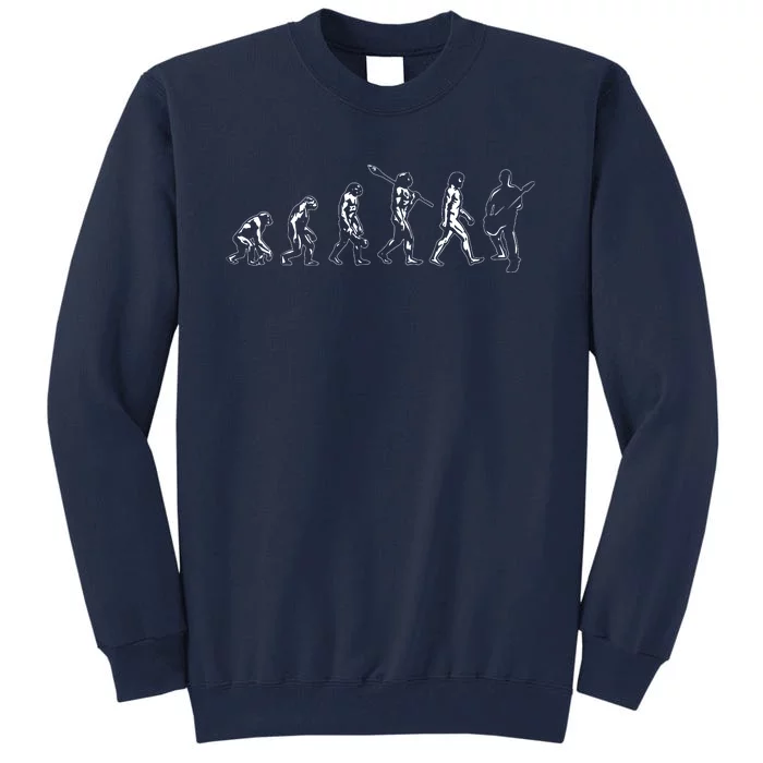 Bassist Gifts Evolution Bass Guitar Tall Sweatshirt