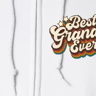 Best Grandpa Ever Full Zip Hoodie