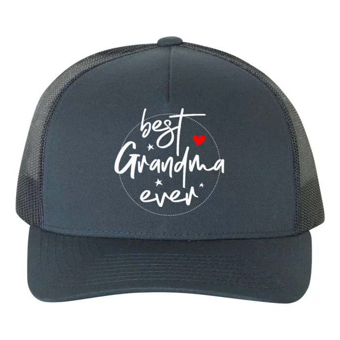 Best Grandma Ever Grandma Yupoong Adult 5-Panel Trucker Hat