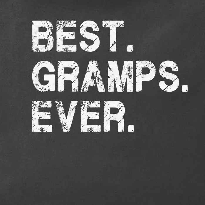 Best Gramps Ever Funny Birthday Fathers Day for Gramps Zip Tote Bag