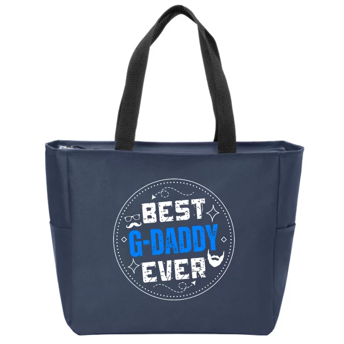 Best Gdaddy Ever Zip Tote Bag