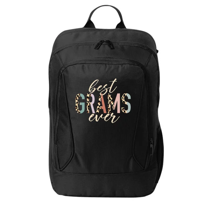 Best Grams Ever Gifts Leopard Print Mothers Day City Backpack