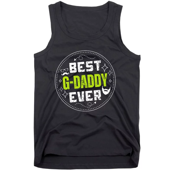 Best Gdaddy Ever Funny Retro Vintage Gdaddy Tank Top