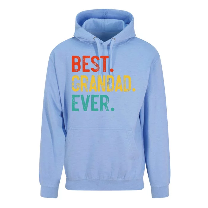 Best Grandad Ever Father's Day Grandad Unisex Surf Hoodie