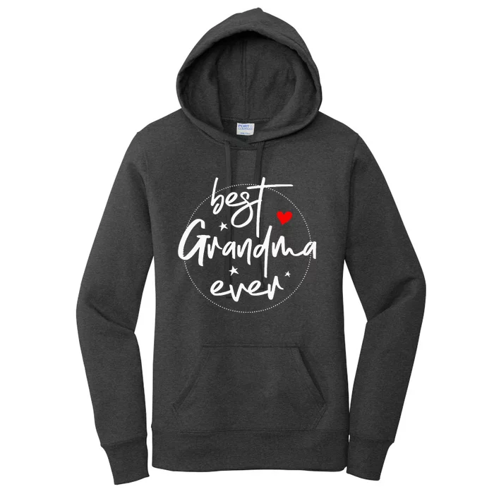 Best Grandma Ever Grandma Women's Pullover Hoodie