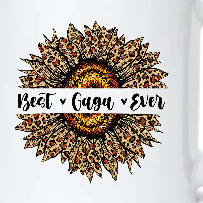 Best Gaga Ever Sunflower Gaga Mothers Day Gifts Black Color Changing Mug