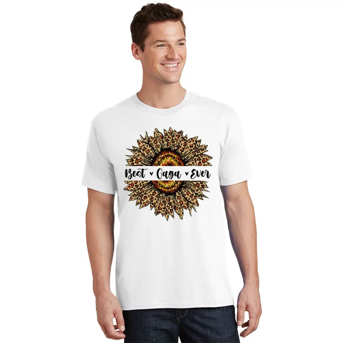 Best Gaga Ever Sunflower Gaga Mothers Day Gifts T-Shirt