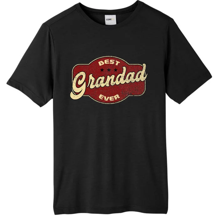 Best Grandad Ever ChromaSoft Performance T-Shirt