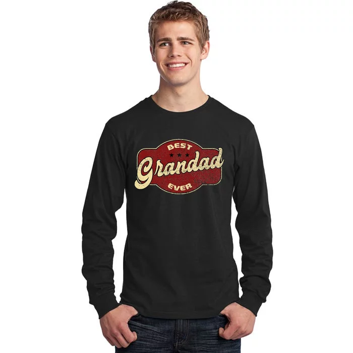 Best Grandad Ever Tall Long Sleeve T-Shirt