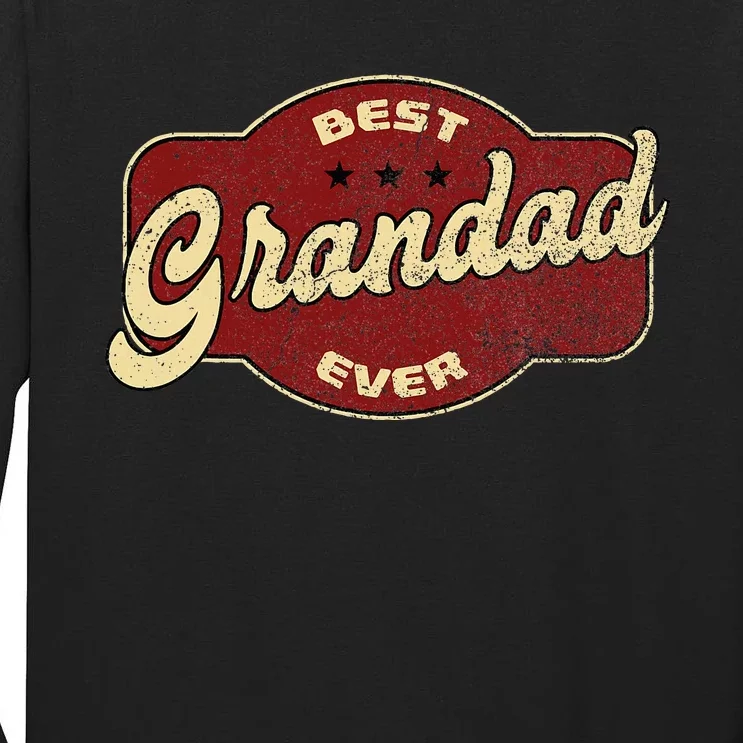 Best Grandad Ever Tall Long Sleeve T-Shirt