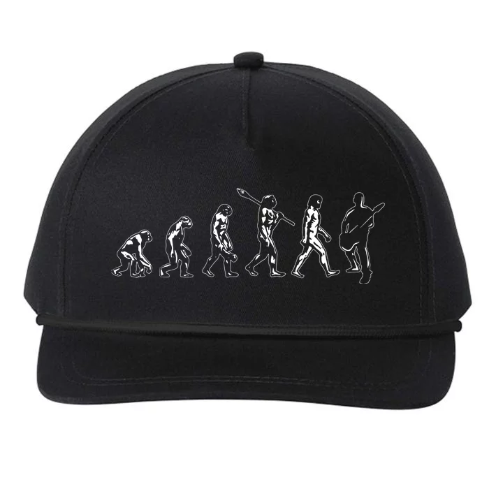 Bassist Gifts Evolution Bass Guitar Snapback Five-Panel Rope Hat