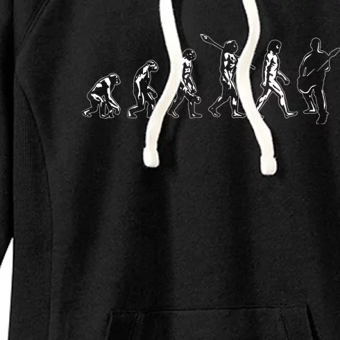 Bassist Gifts Evolution Bass Guitar Women's Fleece Hoodie