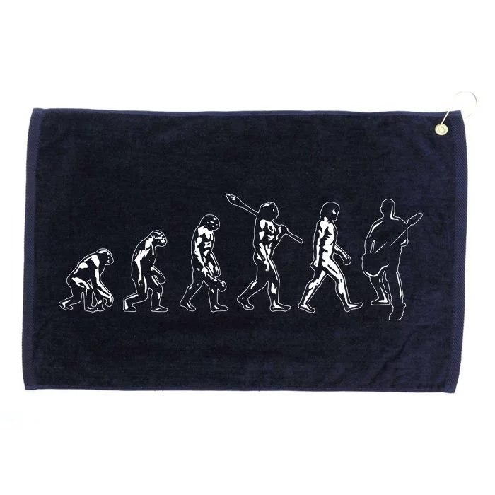 Bassist Gifts Evolution Bass Guitar Grommeted Golf Towel