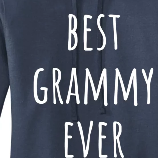 Best Grammy Ever Grandma Cute Gift Women's Pullover Hoodie