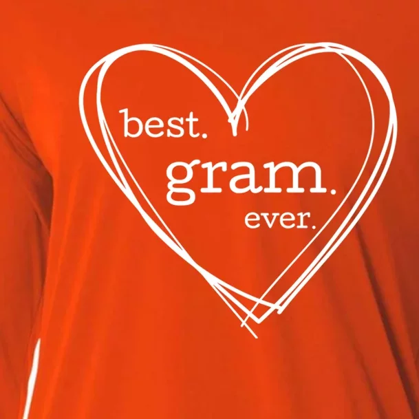 Best Gram Ever Gift (National Grandparents Day) Cooling Performance Long Sleeve Crew