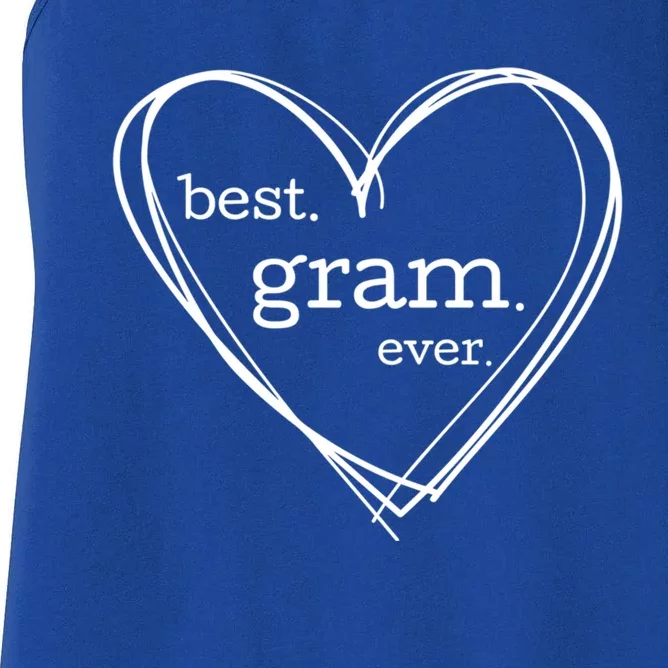 Best Gram Ever Gift (National Grandparents Day) Women's Racerback Tank