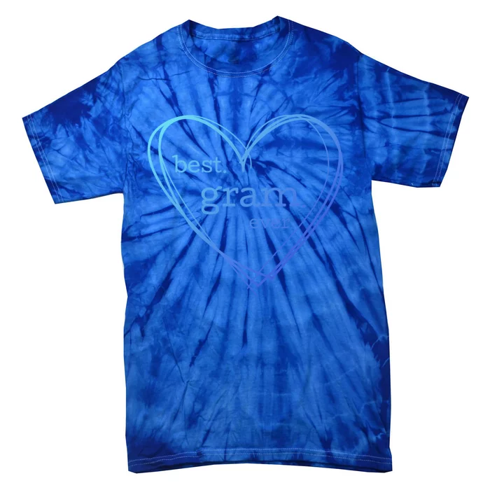 Best Gram Ever Gift (National Grandparents Day) Tie-Dye T-Shirt