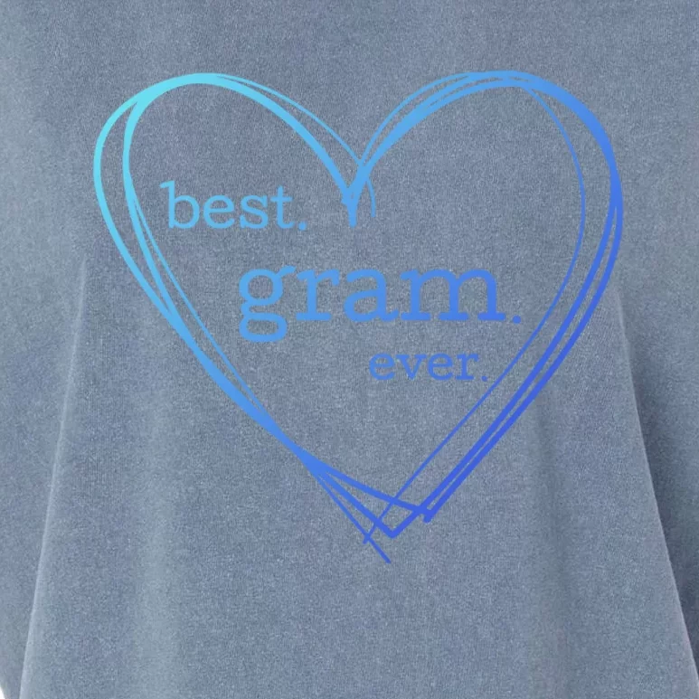 Best Gram Ever Gift (National Grandparents Day) Garment-Dyed Women's Muscle Tee